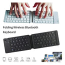Teclado Inalambrico Bluetooth Plegable Para Pc Cel Letra Ñ Teclado Gris Idioma Inglés Internacional