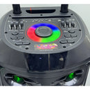 Parlante Cabina 15 Pulgadas 2 Mic Inalambricos 100w Ch-150 Negr