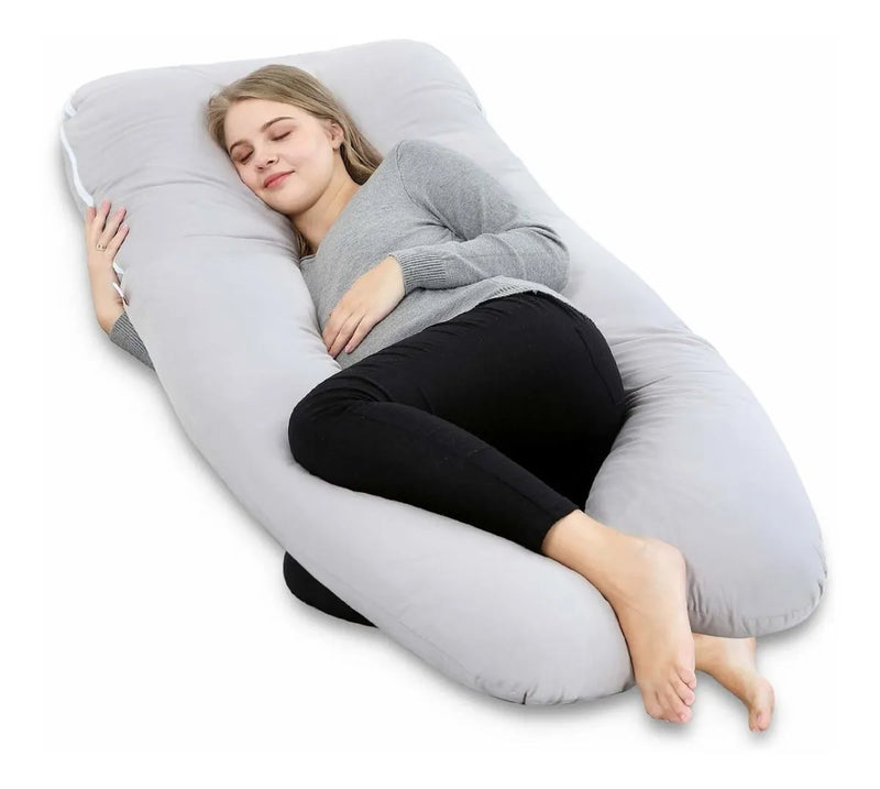 Almohada Para Embarazadas, Ortopédica, Descanso Lila
