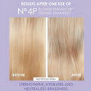 Shampoo Olaplex Expert Blonde Enhancer Toning Shampoo en botella de 250mL de 250g por 1 unidad de 250mL de 250g
