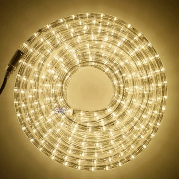 Manguera Led 3 Vias Luces Navideñas 20mt Blanco Cálido