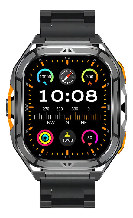 Cubot Smartwatch Reloj Inteligente Gt3 Gps Llamada Impermeable 50m 1.96'' Negro