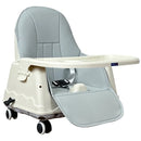 Silla Comedor Bebe 3en1 Happy Baby Zoe Color Gris