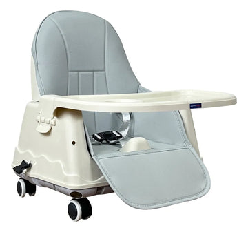 Silla Comedor Bebe 3en1 Happy Baby Zoe Color Gris