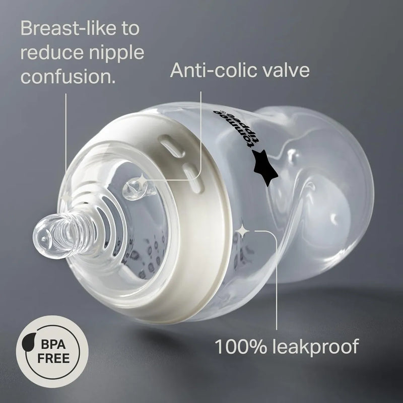 Tommee Tippee Natural Start Biberón 11oz Anticólicos X2