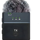 Microfono Sx31 De Solapa Inalambrico Para Celular Tipo C I Negro