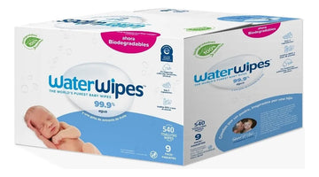 Toallitas húmedas WaterWipes 540 toallitas húmedas Premium 60 u