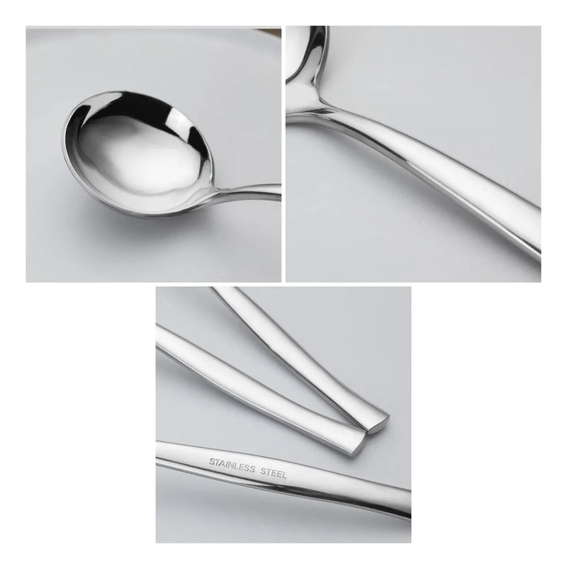 Pekky Cuchara Pequeña Para Sopa, Cucharón De Acero Inoxid.