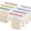 5 Bolsas De Almacenamiento De Leche Materna En Silicona
