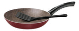 Sartén Tramontina Paris En Aluminio Con Revestimiento Intern Color Rojo