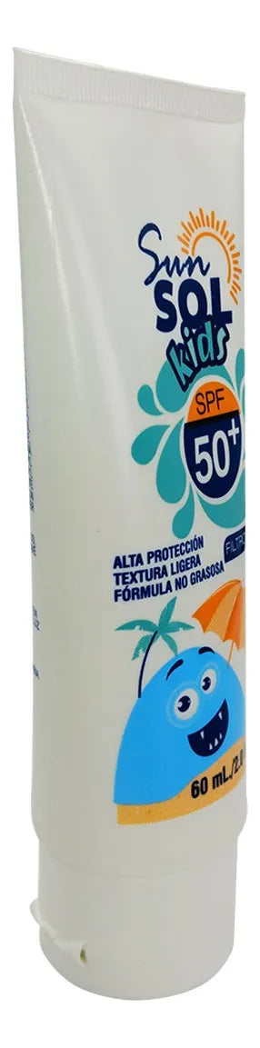 Protección Solar Sun Sol Kids Spf50+ Alta Protección 60ml