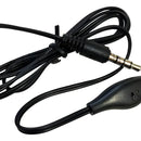 Fone De Ouvido In-ear Zte Zte Manos Libres Universal 3.5mm Negro Com Luz Negro