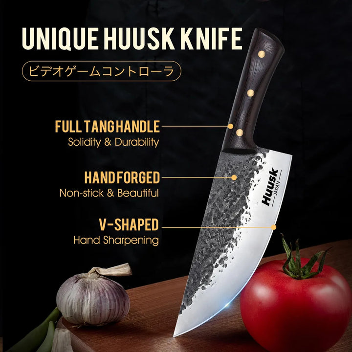 Huusk Cuchillos, Cuchillo De Carnicero Para Cortar Carne, Cu