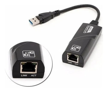 Adaptador Ethernet Usb 3.0 P/ Red Rj45 Lan Usb