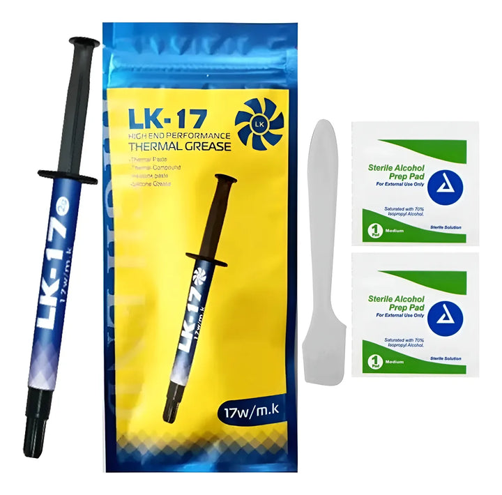 Pasta Térmica Lk-17, Conductiva Térmica, 17w/mk -10gramos Plateado