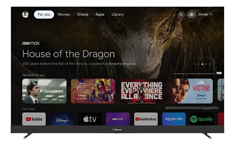 Televisor Caixun 55 Pulgadas Smart Tv Uhd 4k C55vsug