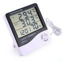 Reloj Termohigrometro Digital Sonda Temperatura Humedad Htc2