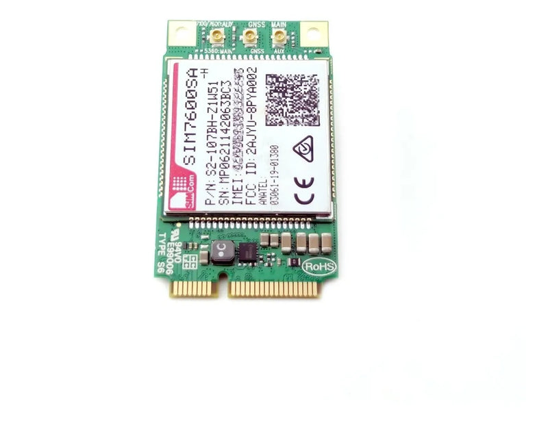 Sim7600sa-h Pcie Modulo Celular 4g Lte Cat4 Gprs Gsm Con Gps