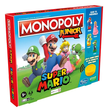 Juego De Mesa Monopoly Junior Edición Super Mario Hasbro