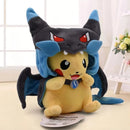 Peluche Pokemon Pikachu Cosplay Mega Charizad