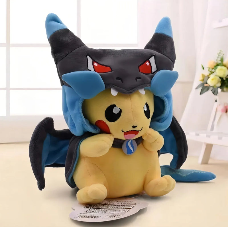 Peluche Pokemon Pikachu Cosplay Mega Charizad