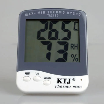 Termómetro Higrómetro Digital Reloj