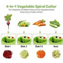 Cortador De Verduras De Mano 4 En 1 Manual