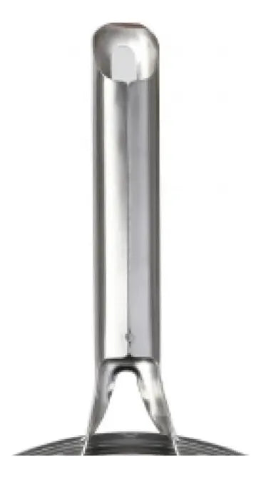 Sarten Home Elements 26 Cm En Acero Inoxidable Color Plateado