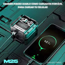 Auriculares Inalámbricos Para Juegos Bluetooth 5.3 M25 De Tw Plateado