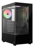 Gabinete Gamer Aerocool Gabinete Pivot 3 Ventiladores Argb Negro