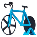 Cortador De Pizza Diseño Bicicleta. Azul Claro