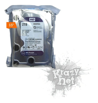 Disco duro interno Western Digital WD Purple WD20PURZ 2TB púrpura