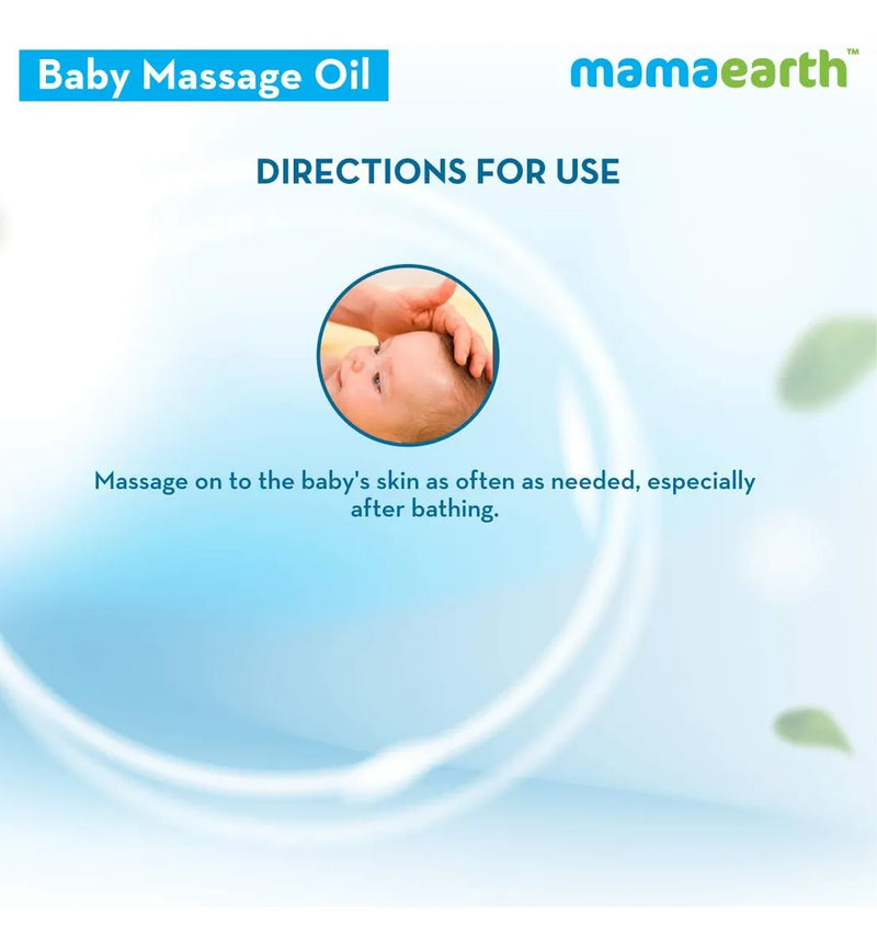Mamaearth Aceite De Masaje Calmante Para Bebés | Hidrataci.