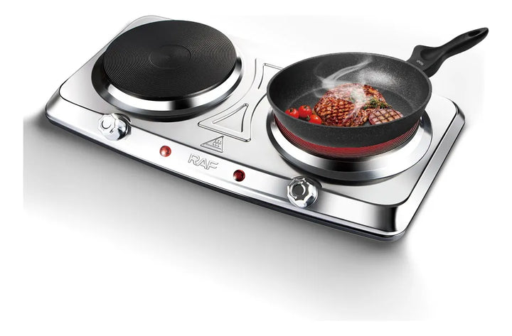 Estufa Electrica Portatil Hogar Cocina 2 Puestos 200w Según Disponibilidad