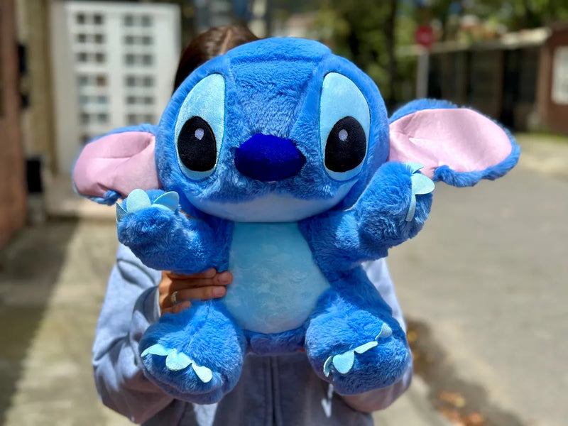Peluche Stich Grande 45cm Premium Perfumado Azul