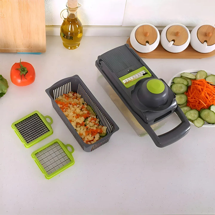 Mandolina Cortador Verduras Multi Picador Vegetales 15 En 1