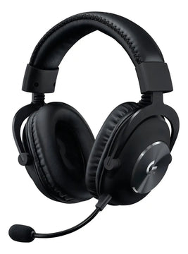 Fone de ouvido over-ear Logitech Pro X negro