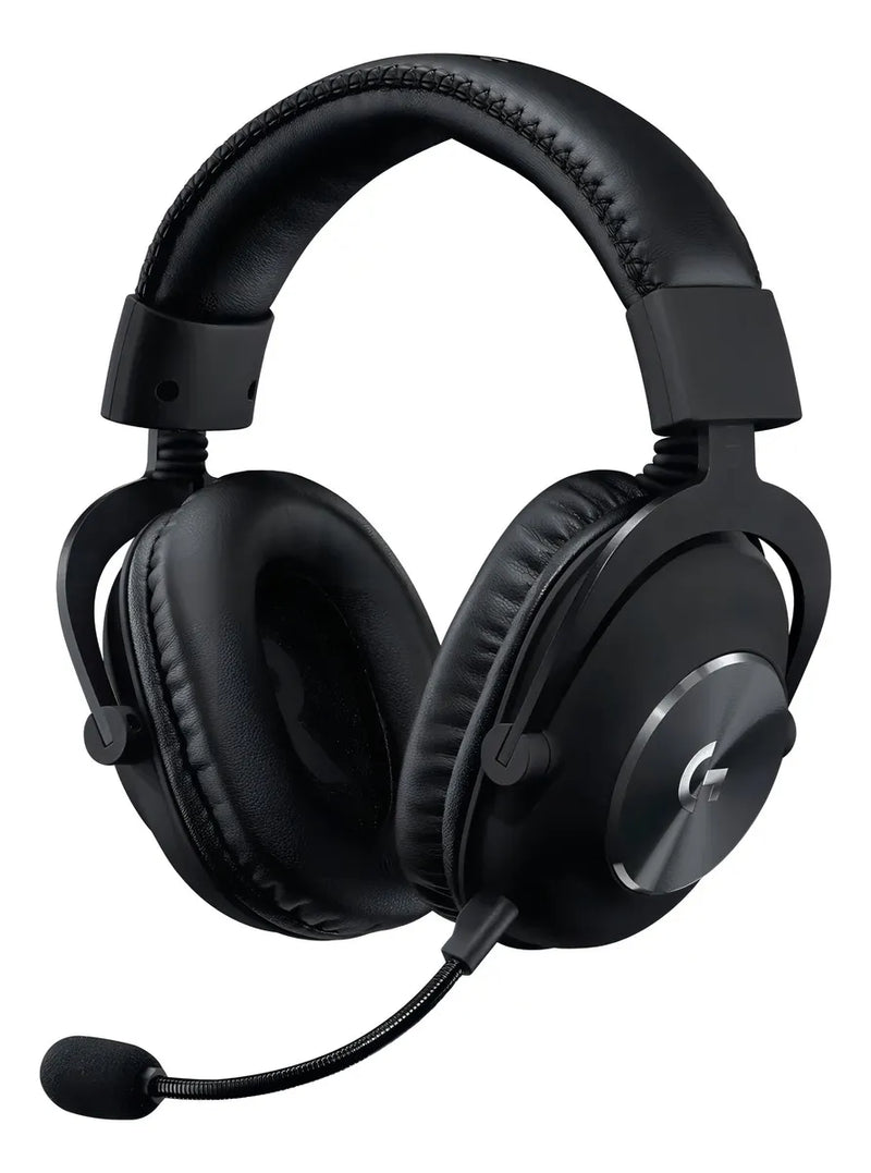 Fone de ouvido over-ear Logitech Pro X negro