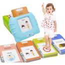 Lector Tarjetas Interactivas Inglés, Español 255 Tarjetas Azul,rosa
