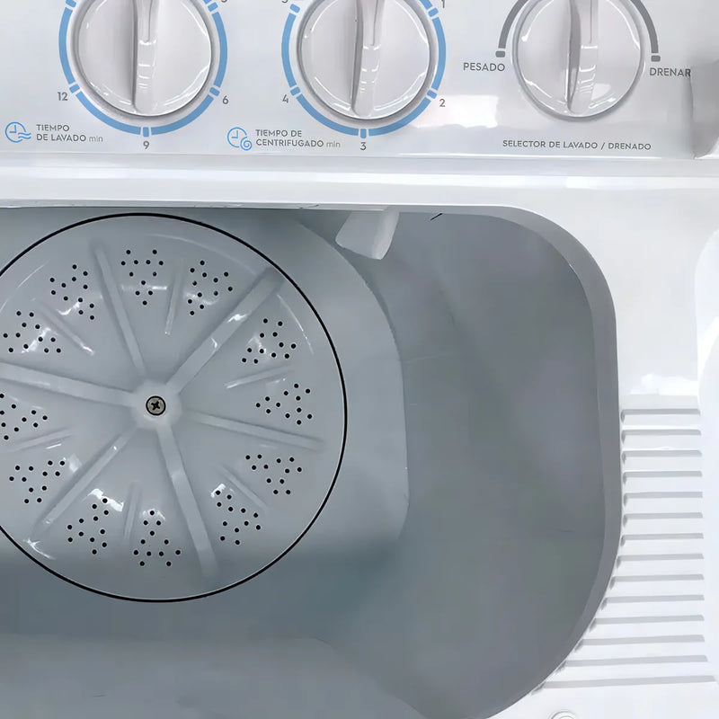 Lavadora 7kg Semiautomática White Westinghouse Wwtb07m6muww Color Blanco
