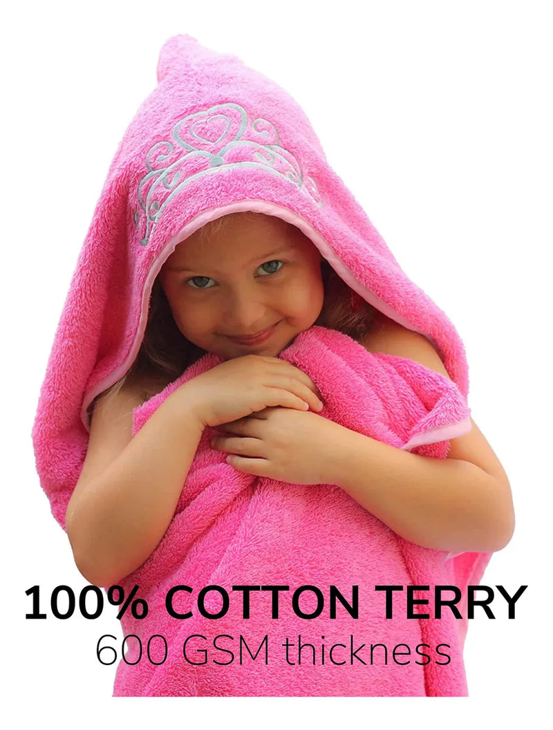 Toalla Para Ni&ntilde;as/beb&eacute;s, Princesa Con Capucha,