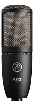 Micrófono AKG P220 Condensador Cardioide color negroS