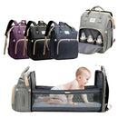 Maleta Bolso Pañalera Cambiador Baby Shower Cuna Expandible Color Segun disponibilidad Diseño de la tela Liso