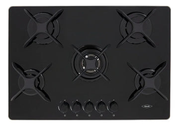 Estufa De Empotrar Cristal 76 Cm Gas Natural Haceb