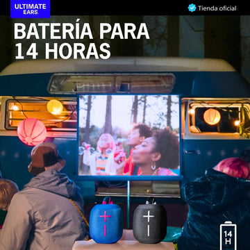 Ultimate Ears Wonderboom 3, Kit 2 Bocinas Impermeables, Blu Performance Blue