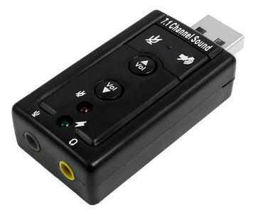 Tarjeta De Sonido Externa Usb · Sonido 7.1 Virtual, 3d Sound