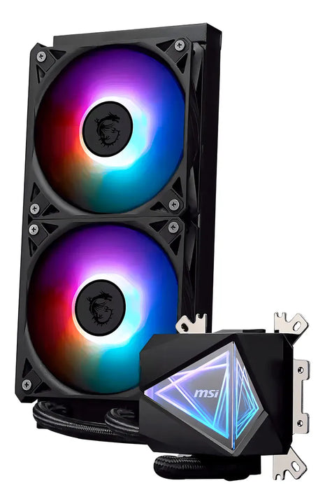 Enfriamiento Liquido Msi Mag I240 Argb 3400rpm Lga 1700 Am5