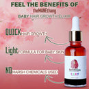 Themanethang Aceite Para El Crecimiento Del Cabello Del Beb.