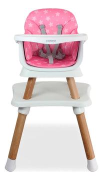 Silla Comedor Bebé Elite Dinner 5 En 1 Bebesit Color Rosa BABY ELITE BEBESIT