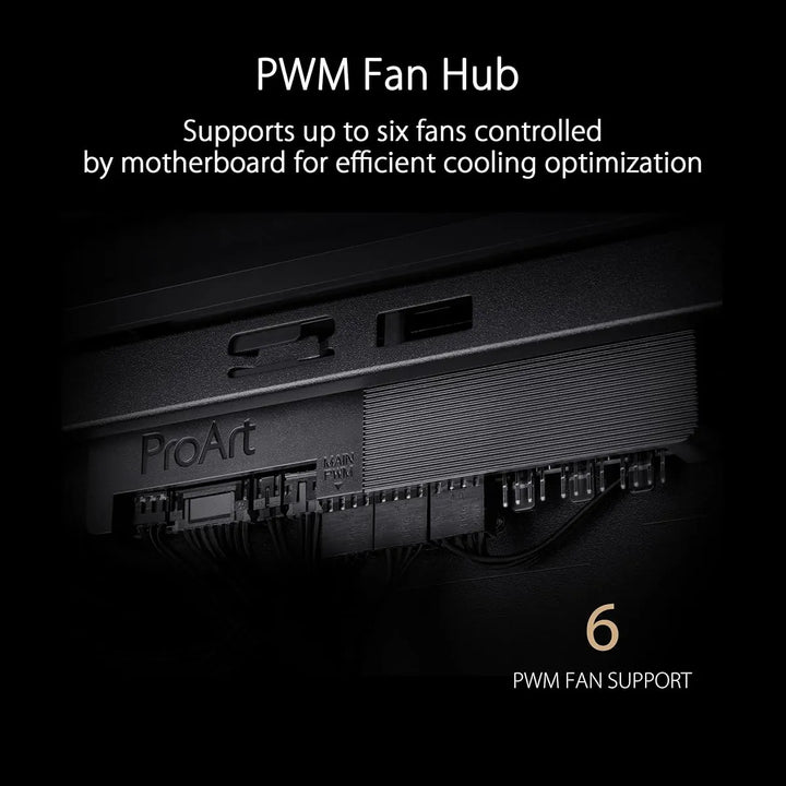 Carcasa Asus Proart Pa602 E-atx Con Ventiladores Y Usb-c